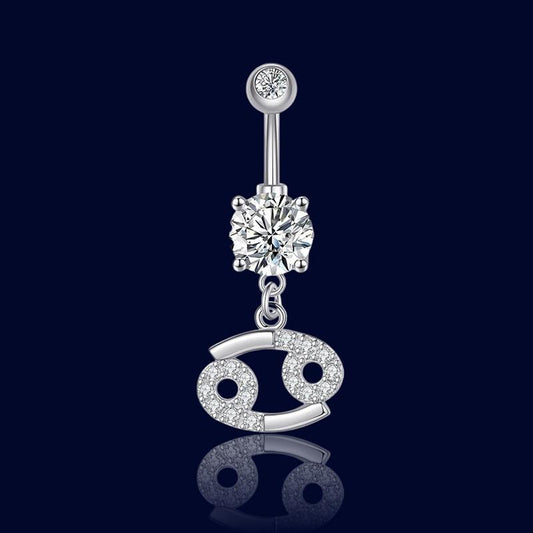 Piercing Nombril Signe Astrologique Cancer "Aphrodite"
