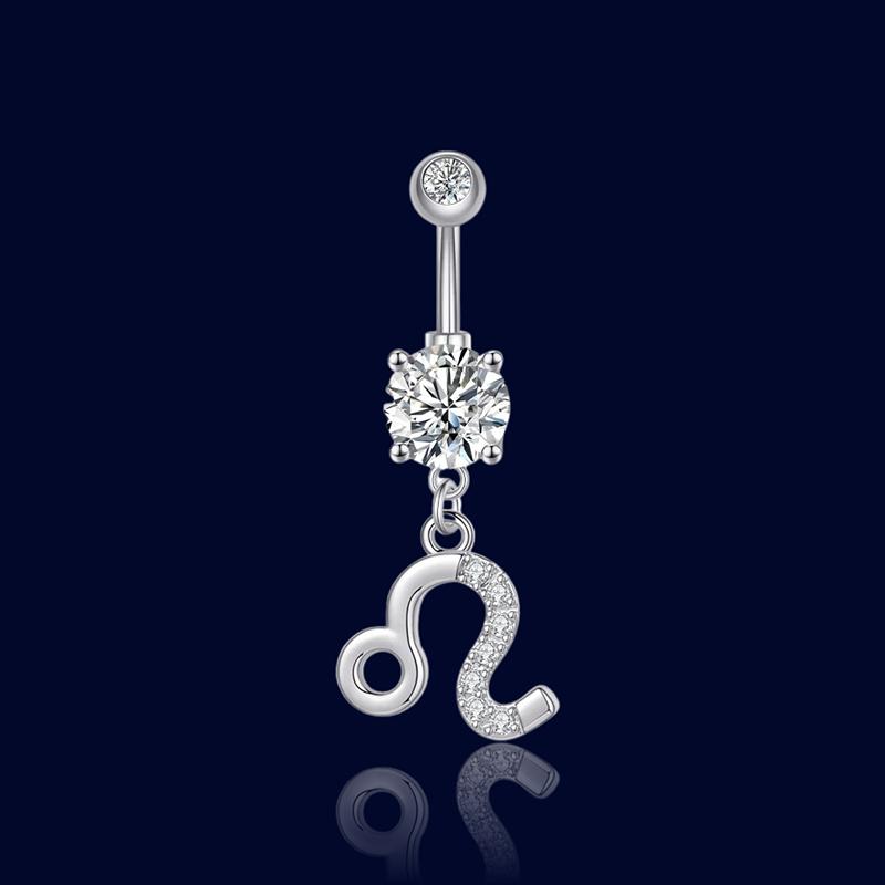 Piercing Nombril Signe Astrologique Lion "Aphrodite"