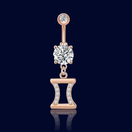 Piercing Nombril Signe Astrologique Gémeaux "Aphrodite"