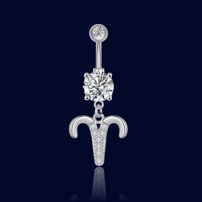 Piercing Nombril Signe Astrologique Bélier "Aphrodite"