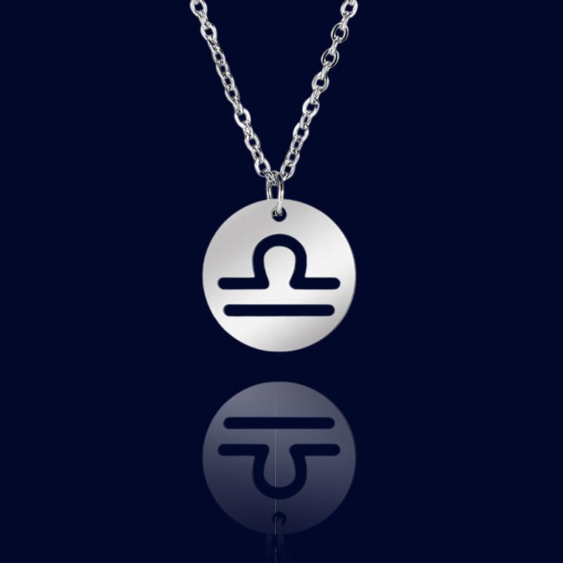 Collier Signe Astrologique Balance - Chainette Bapteme "Hespera"