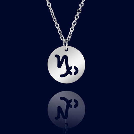 Collier Signe Astrologique Capricorne - Chainette Bapteme "Hespera"