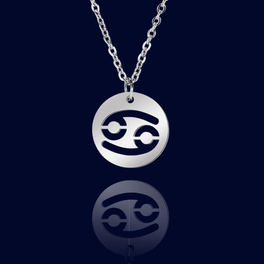Collier Signe Astrologique Cancer - Chainette Bapteme "Hespera"