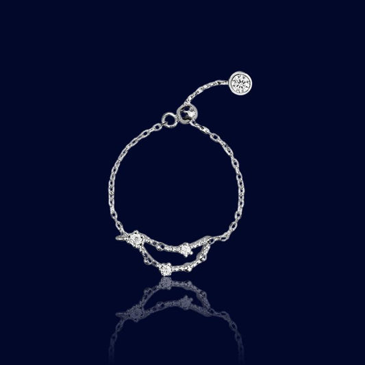 Bague Chaine Signe Astrologique Capricorne "Drione"
