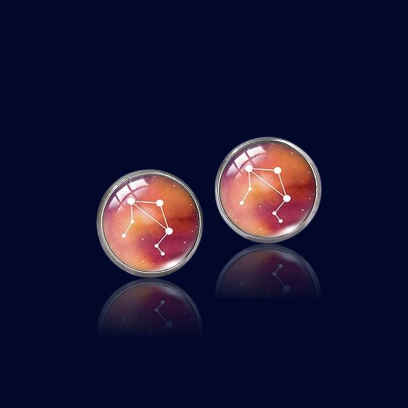 Boucles d'oreilles Constellation Astro Balance "Cygnus"
