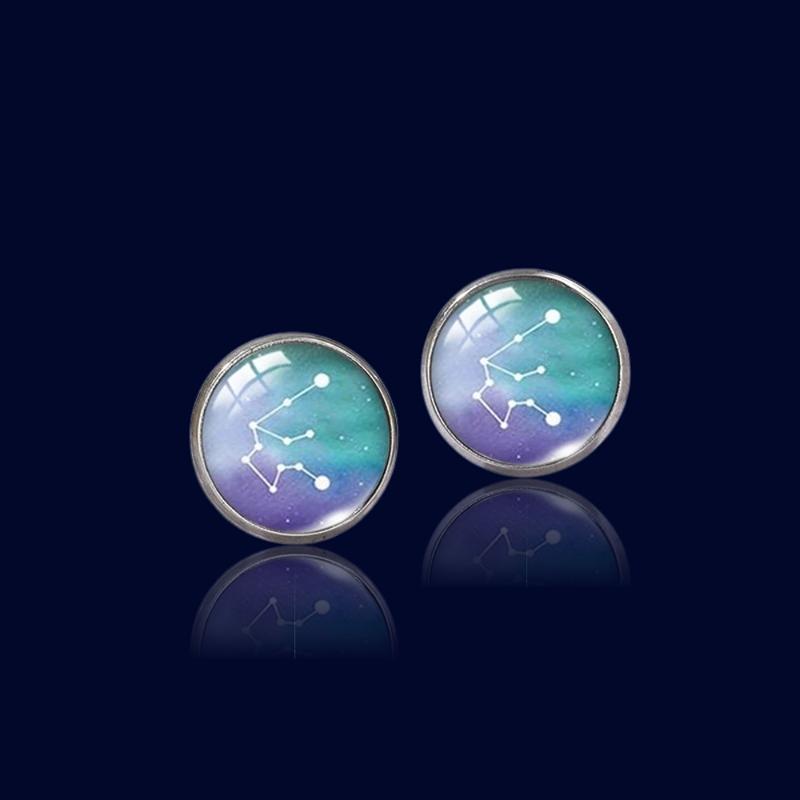 Boucles d'oreilles Constellation Astro Verseau "Cygnus"