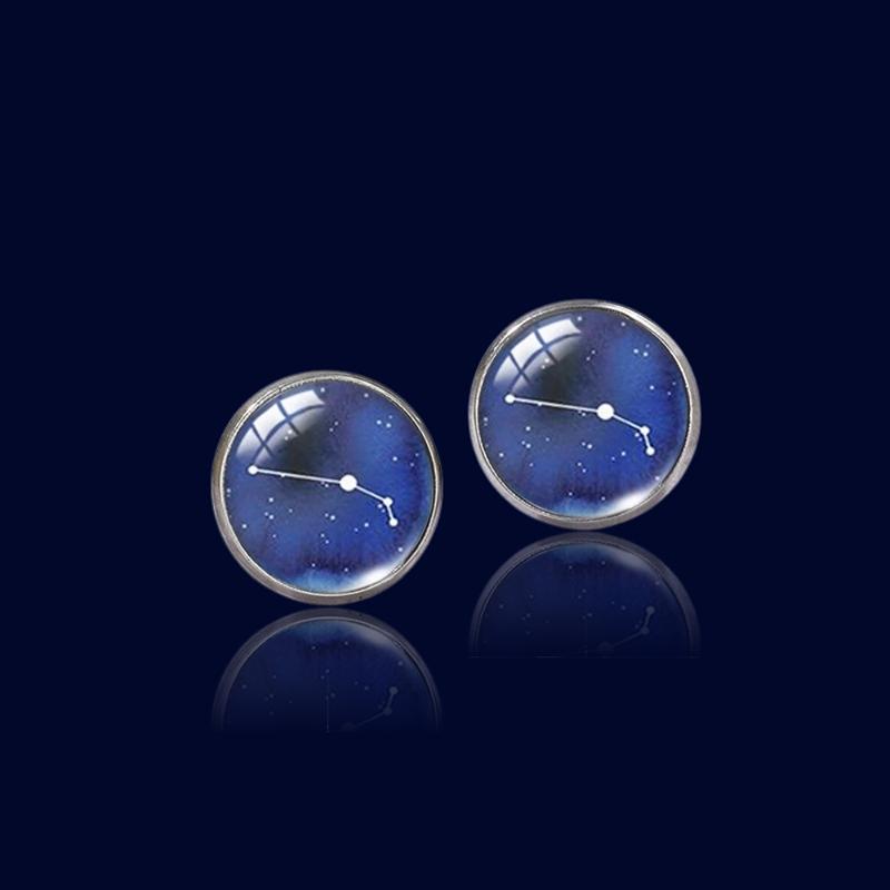 Boucles d'oreilles Constellation Astro Bélier "Cygnus"
