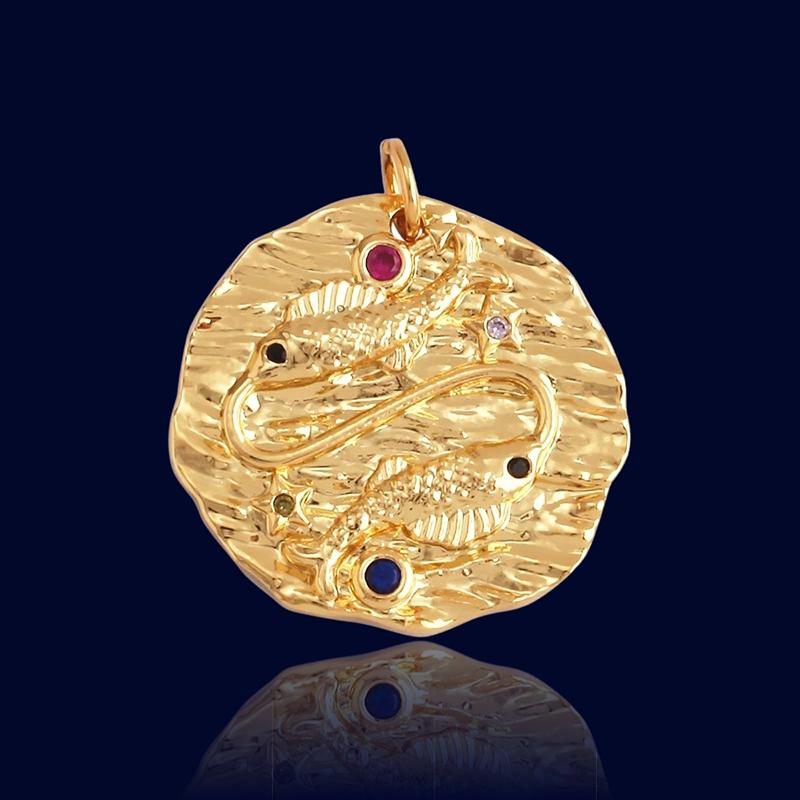 Charm Astrologique Talisman Poissons "Selene"