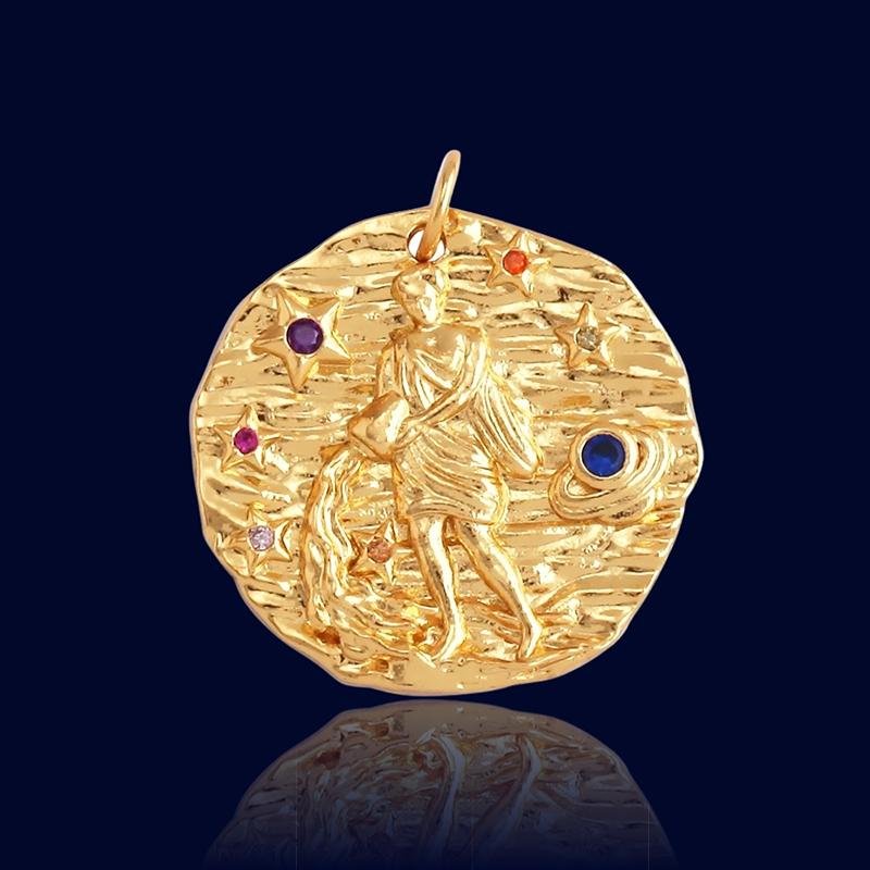 Charm Astrologique Talisman Verseau "Selene"