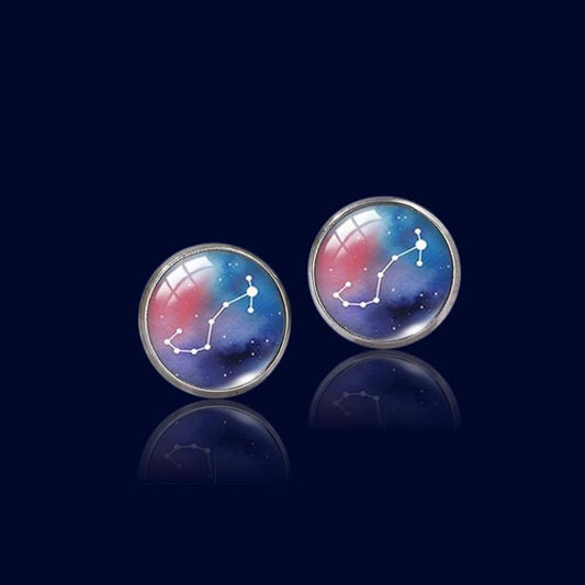 Boucles d'oreilles Constellation Astro Scorpion "Cygnus"