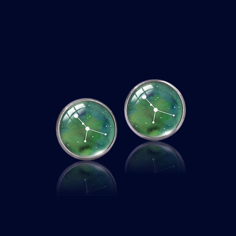 Boucles d'oreilles Constellation Astro Cancer "Cygnus"