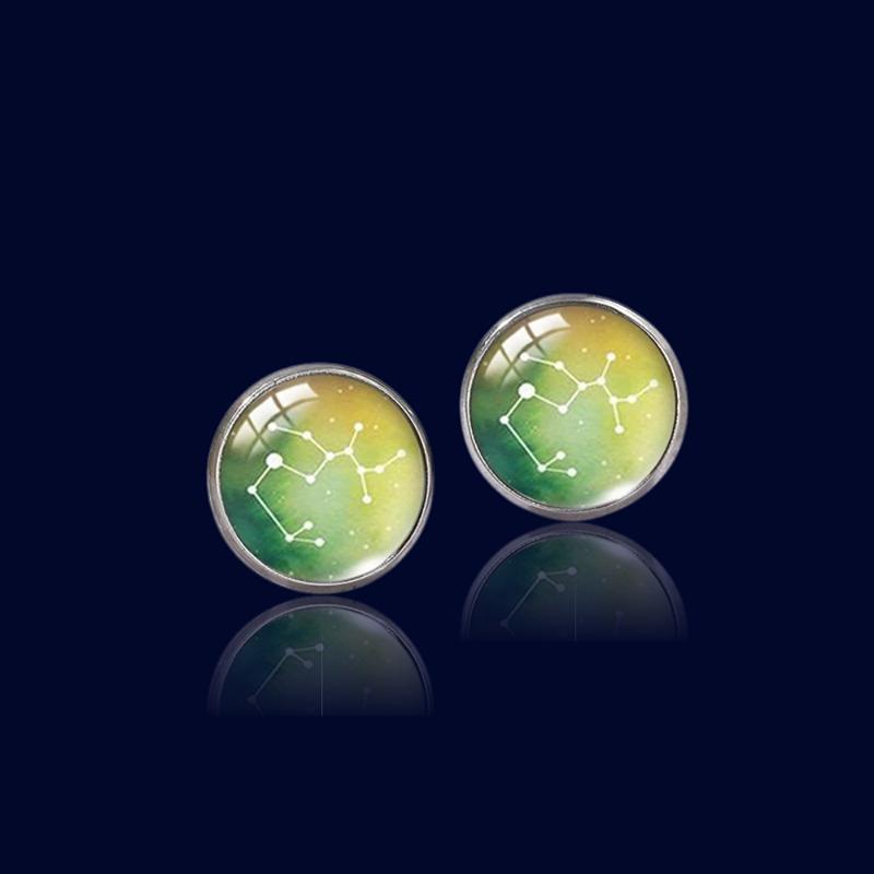 Boucles d'oreilles Constellation Astro Sagittaire "Cygnus"