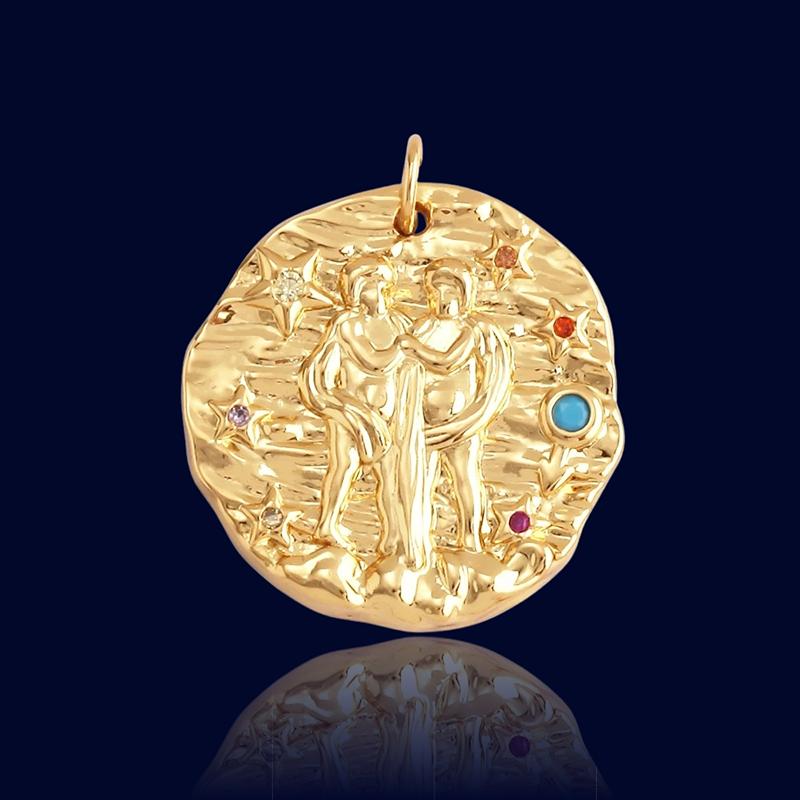 Charm Astrologique Talisman Gémeaux "Selene"