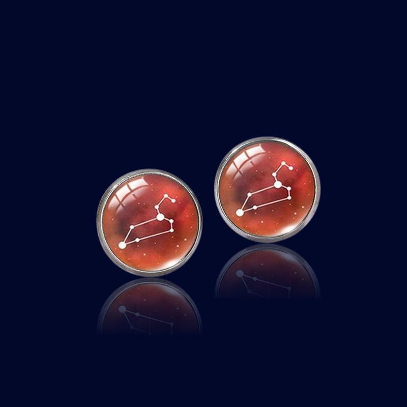 Boucles d'oreilles Constellation Astro Lion "Cygnus"