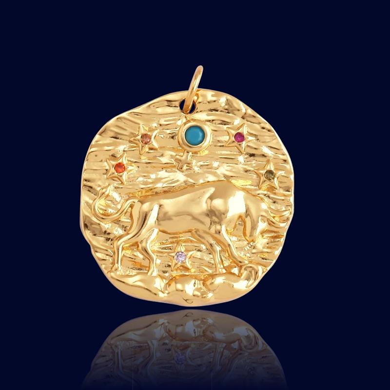Charm Astrologique Talisman Taureau "Selene"