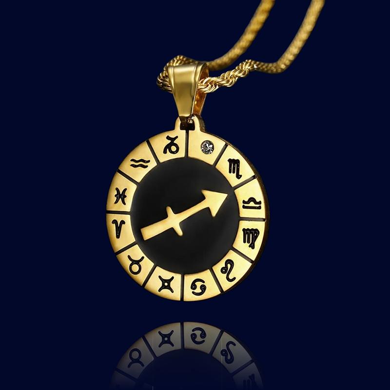 Collier Horoscope Sagittaire - Pendentif Personnalisé '"Hercule"