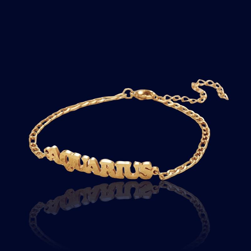 Bracelet Signe Astrologique Verseau - Bijou d'Esprit "Aegis"