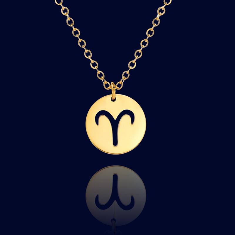Collier Signe Astrologique Bélier - Chainette Bapteme "Hespera"