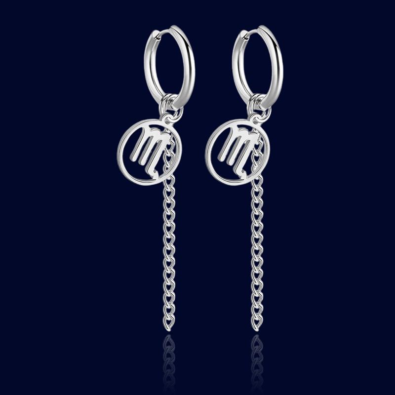 Boucles d'oreilles Pendantes Signe du Zodiaque Scorpion "Titania"