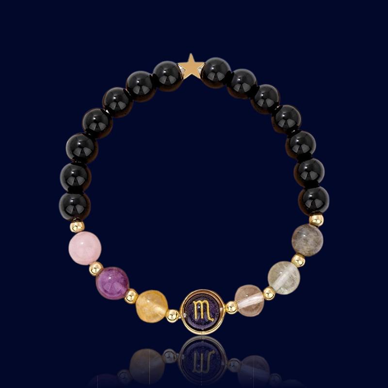 Bracelet Signe Astro Scorpion - Pierre naturelle "Eurydice"
