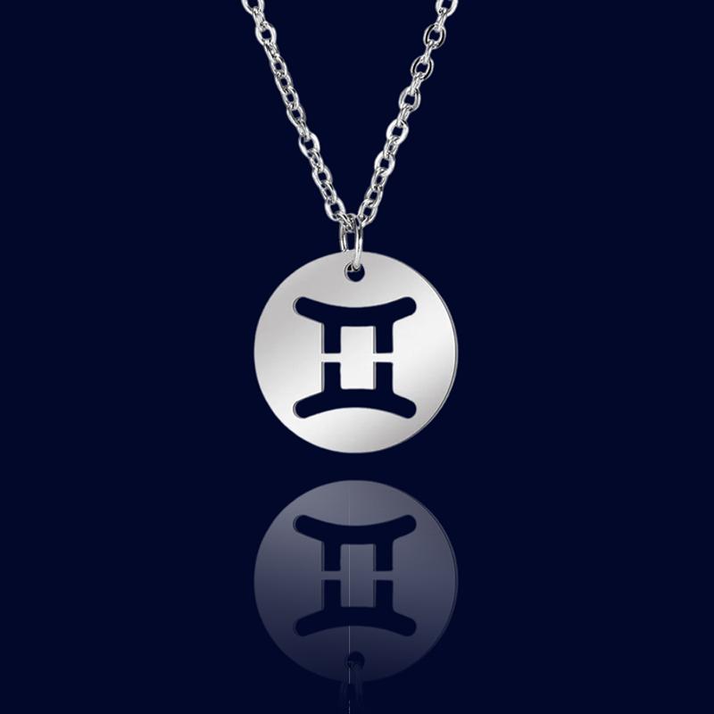 Collier Signe Astrologique Gémeaux - Chainette Bapteme "Hespera"