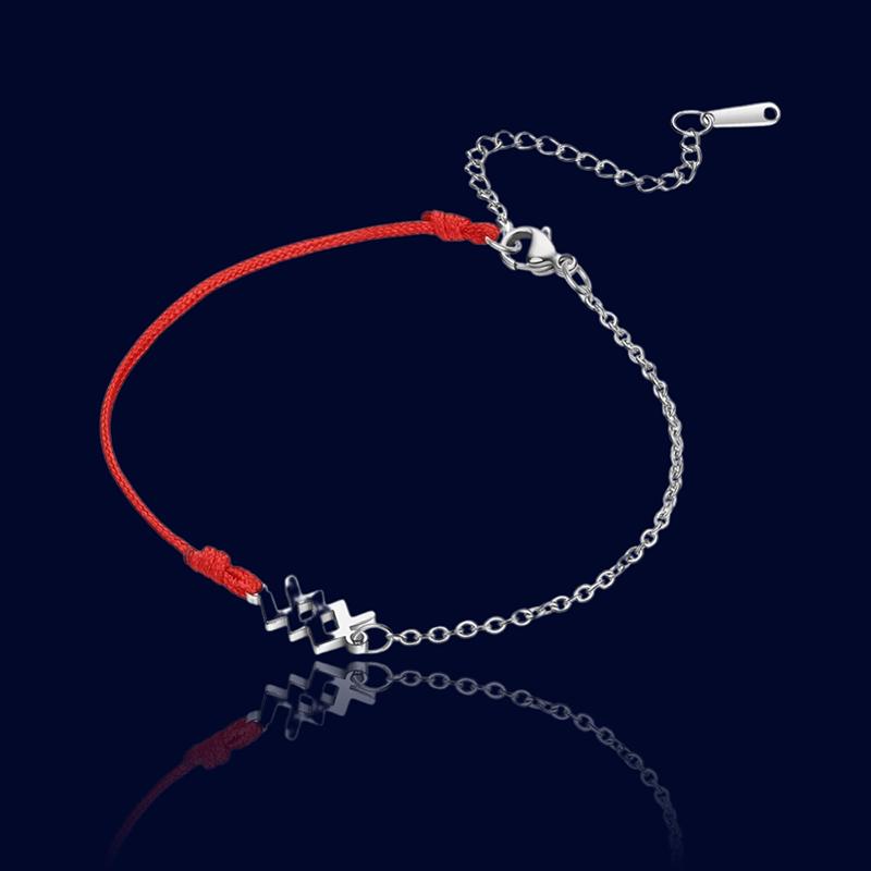 Bracelet Signe Zodiaque Verseau - Bijou Cordon "Nyssa"