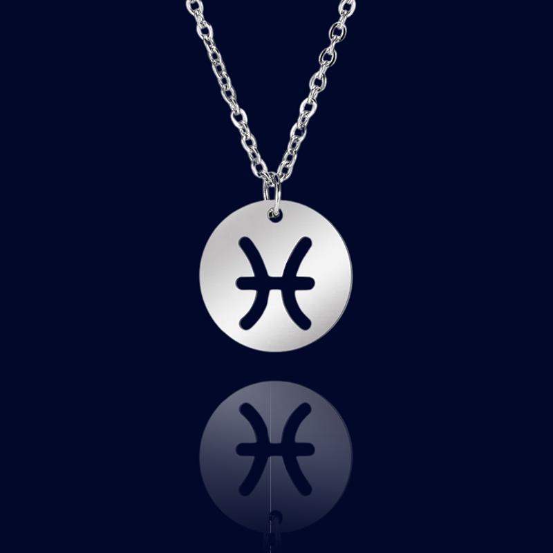 Collier Signe Astrologique Poissons - Chainette Bapteme "Hespera"