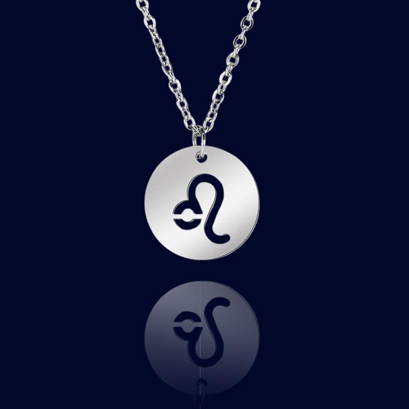 Collier Signe Astrologique Lion - Chainette Bapteme "Hespera"