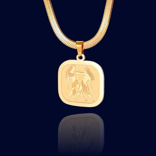 Collier Astrologique Gémeaux - Talisman "Eurus"