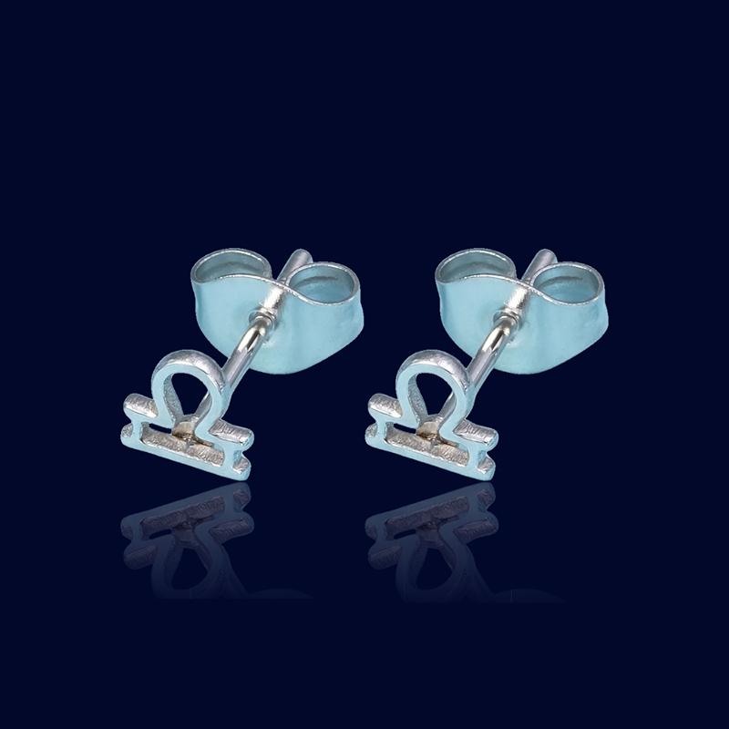 Boucles d'oreilles Mini Signe Astrologique Balance "Elara"