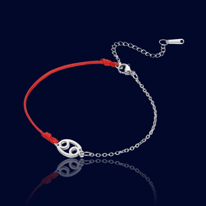 Bracelet Signe Zodiaque Cancer - Bijou Cordon "Nyssa"