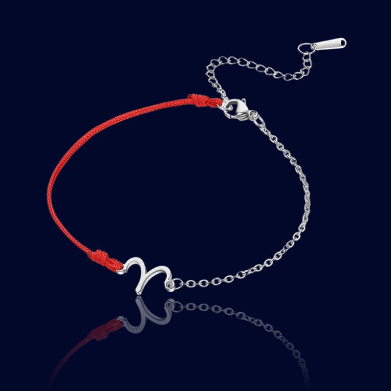 Bracelet Signe Zodiaque Bélier - Bijou Cordon "Nyssa"