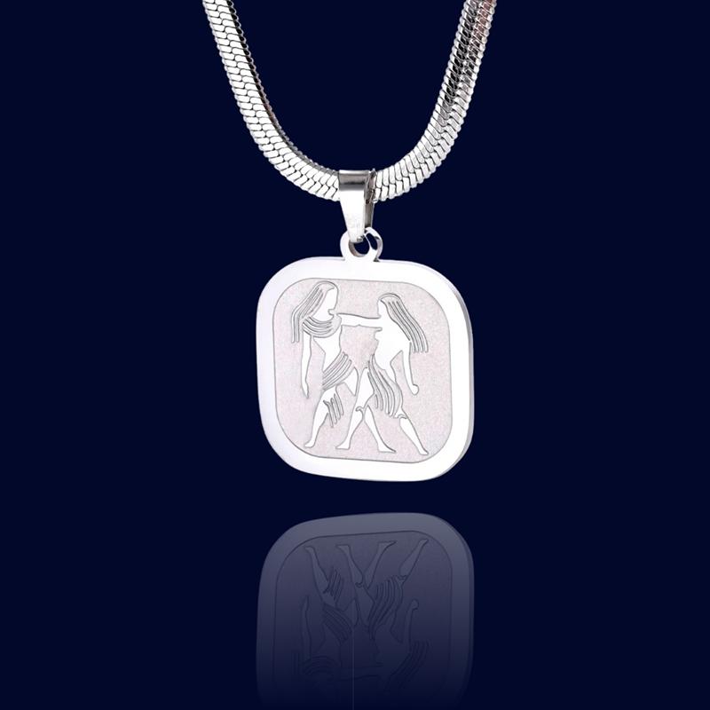 Collier Astrologique Gémeaux - Talisman "Eurus"