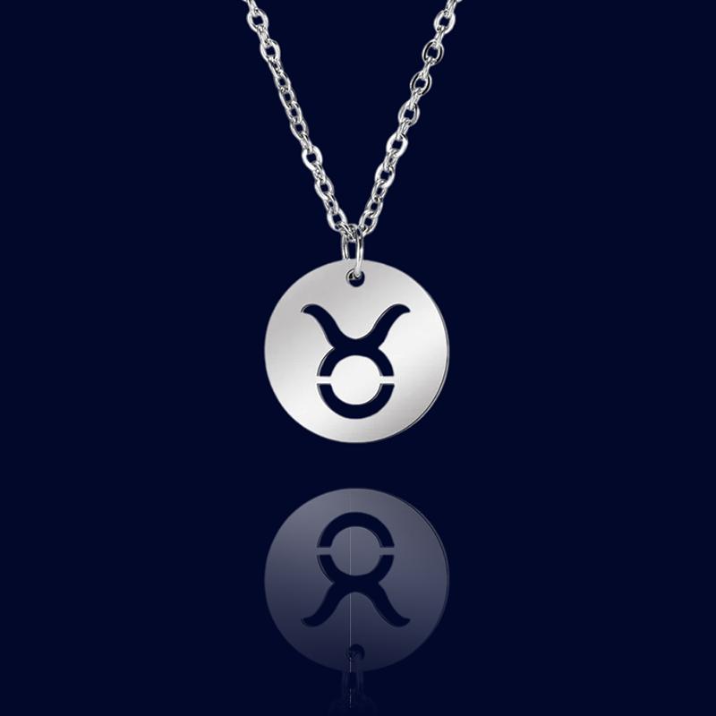 Collier Signe Astrologique Taureau - Chainette Bapteme "Hespera"