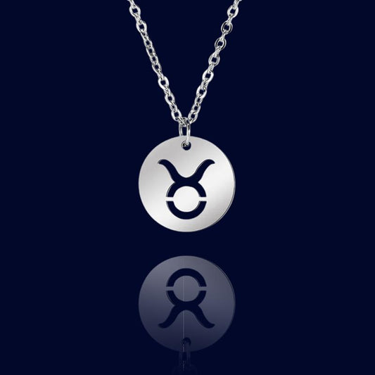 Collier Signe Astrologique Taureau - Chainette Bapteme "Hespera"
