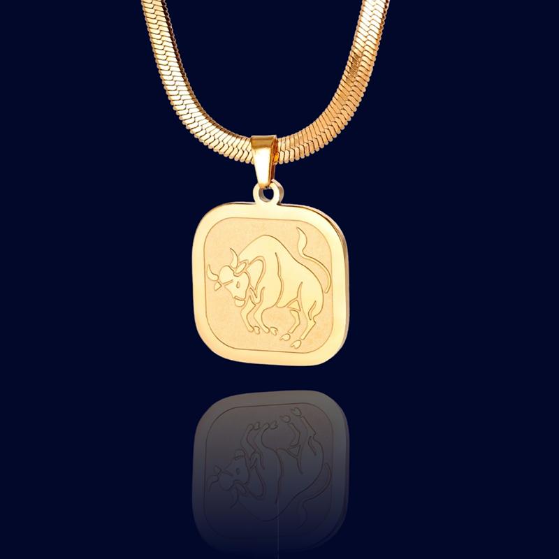 Collier Astrologique Taureau - Talisman "Eurus"