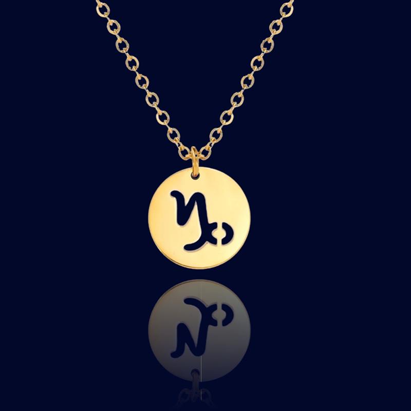 Collier Signe Astrologique Capricorne - Chainette Bapteme "Hespera"