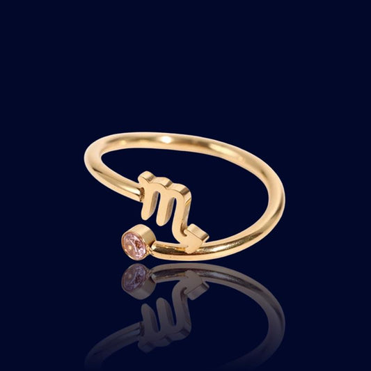 Bague Astro Pierre Scorpion "Hecate"