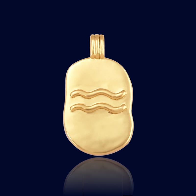 Charm Zodiaque Rune Verseau "Demeter"