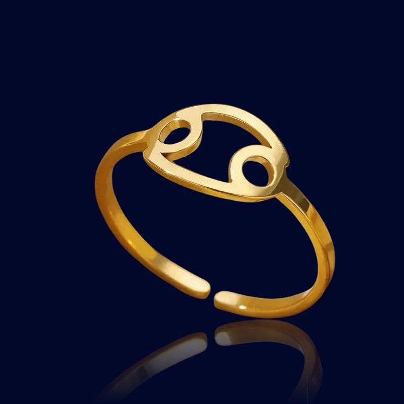 Bague Zodiaque de Protection Cancer "Perseus"