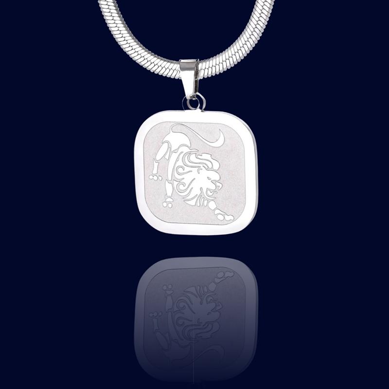 Collier Astrologique Lion - Talisman "Eurus"