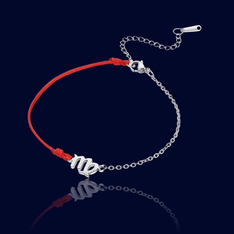 Bracelet Signe Zodiaque Vierge - Bijou Cordon "Nyssa"