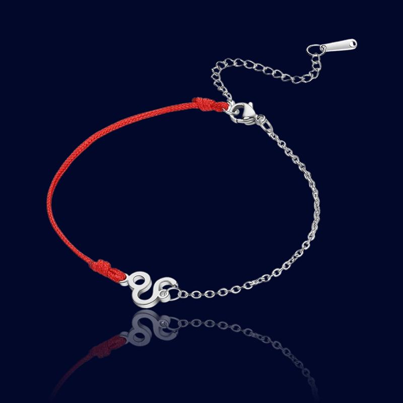 Bracelet Signe Zodiaque Lion - Bijou Cordon "Nyssa"