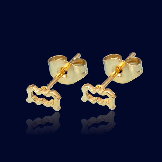 Boucles d'oreilles Mini Signe Astrologique Verseau "Elara"