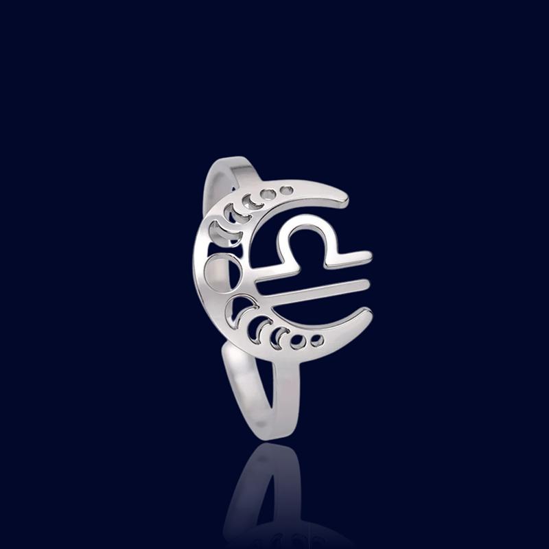 Bague Signe Astro Lunaire Balance "Astrae"
