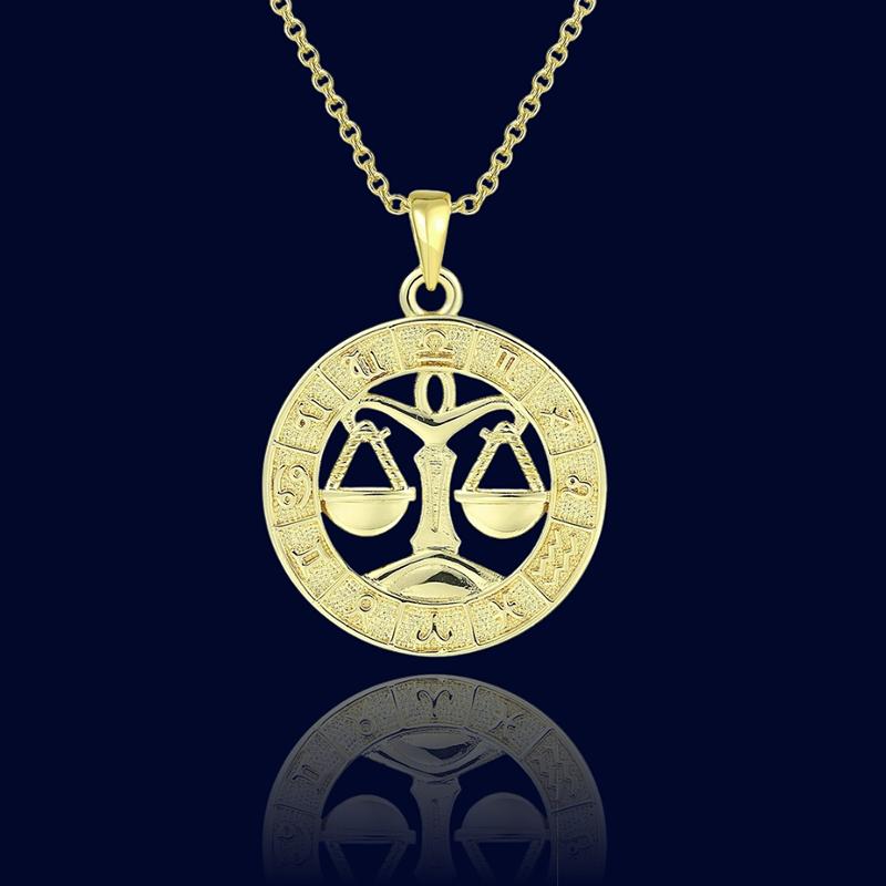 Collier Astro Balance - Pendentif Cuivre "Aeolus"