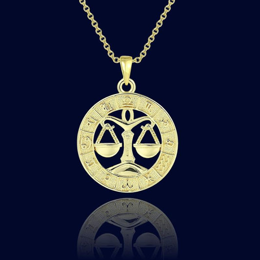 Collier Astro Balance - Pendentif Cuivre "Aeolus"