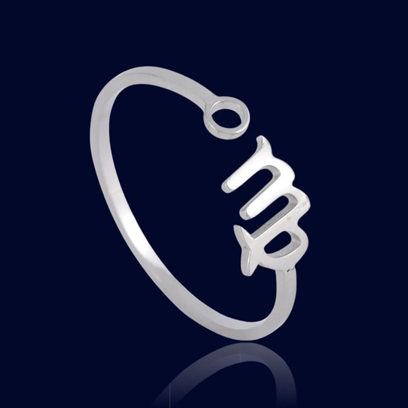 Bague Signe du Zodiaque Personnalisé Vierge "Lyra"