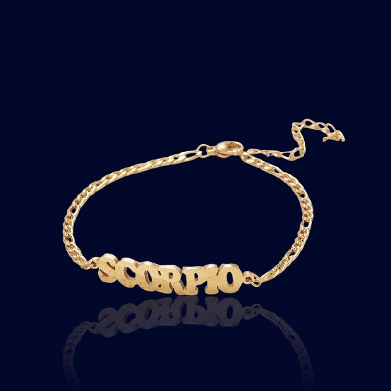 Bracelet Signe Astrologique Scorpion - Bijou d'Esprit "Aegis"