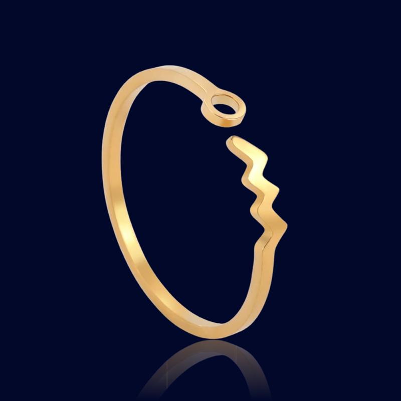 Bague Signe du Zodiaque Personnalisé Verseau "Lyra"